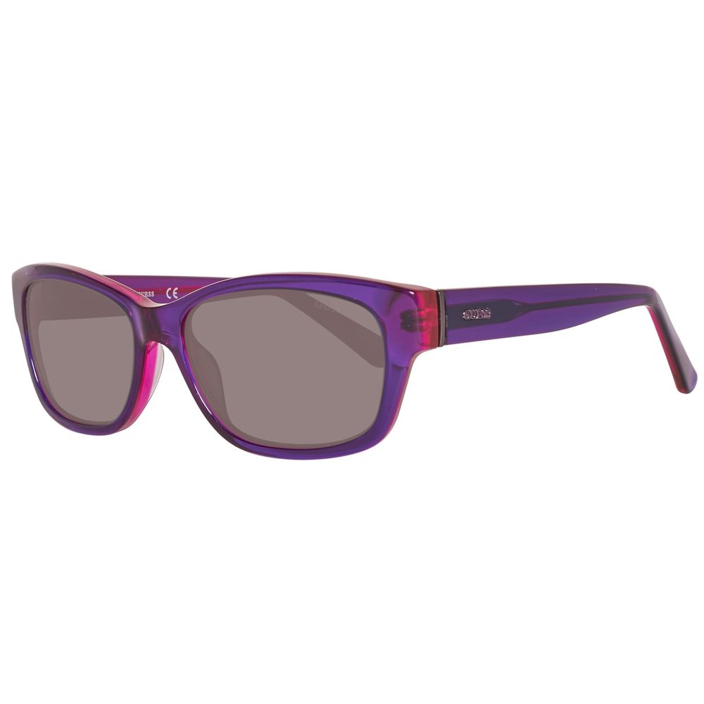 Ochelari de soare Guess din plastic mov