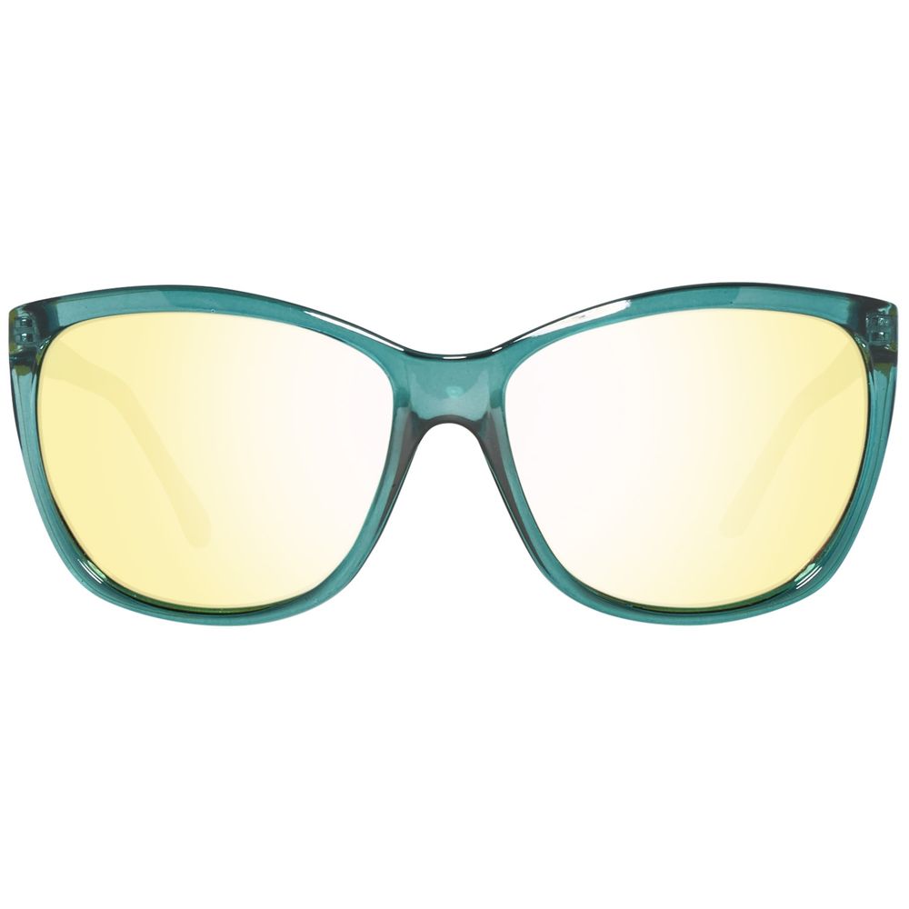 Ochelari de soare Guess din plastic verde