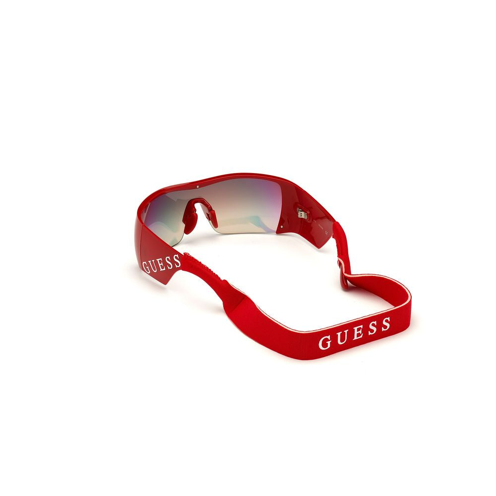 Guess – Rote Sonnenbrille mit Spritzguss