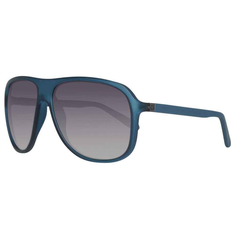 Ochelari de soare Guess din plastic albastru