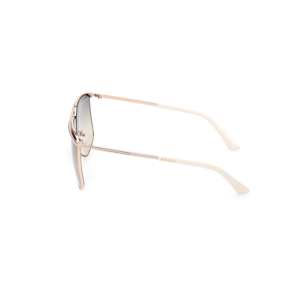 Guess – Sonnenbrille aus goldenem Metall