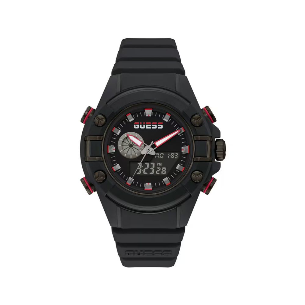 Ceas Guess Black Resin