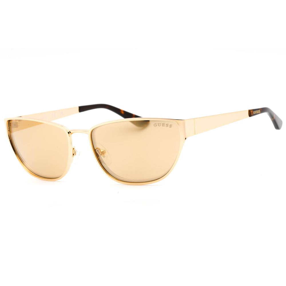 Ochelari de soare Guess din metal auriu