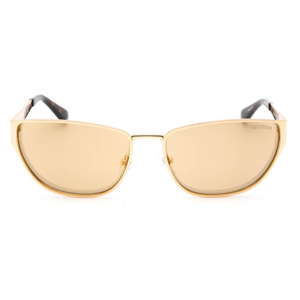 Ochelari de soare Guess din metal auriu