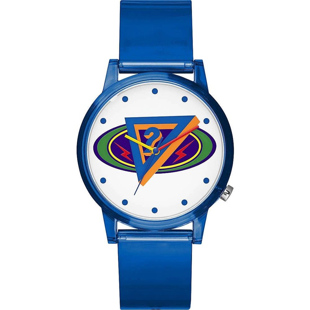 Ceas Guess din rășină albastră