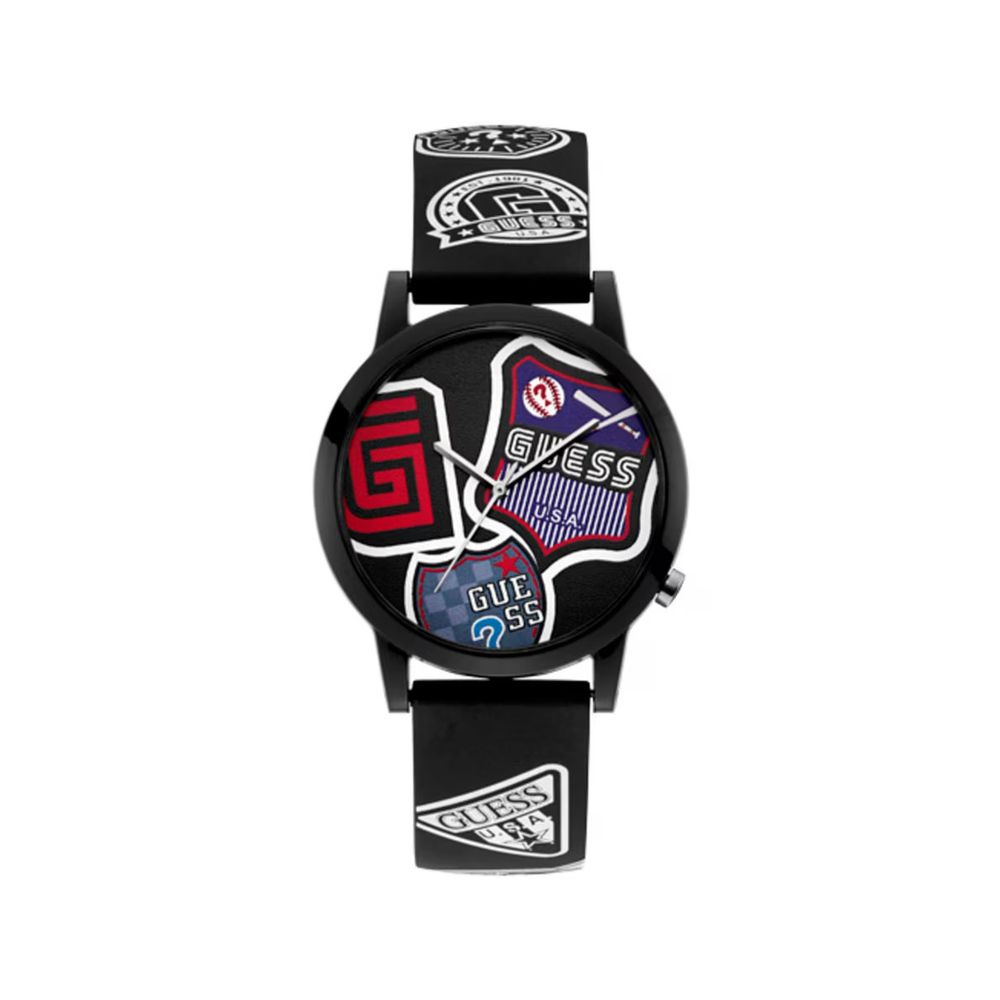 Ceas Guess din silicon negru