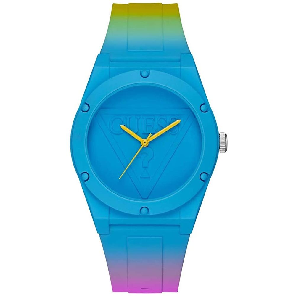 Ceas Guess din silicon multicolor