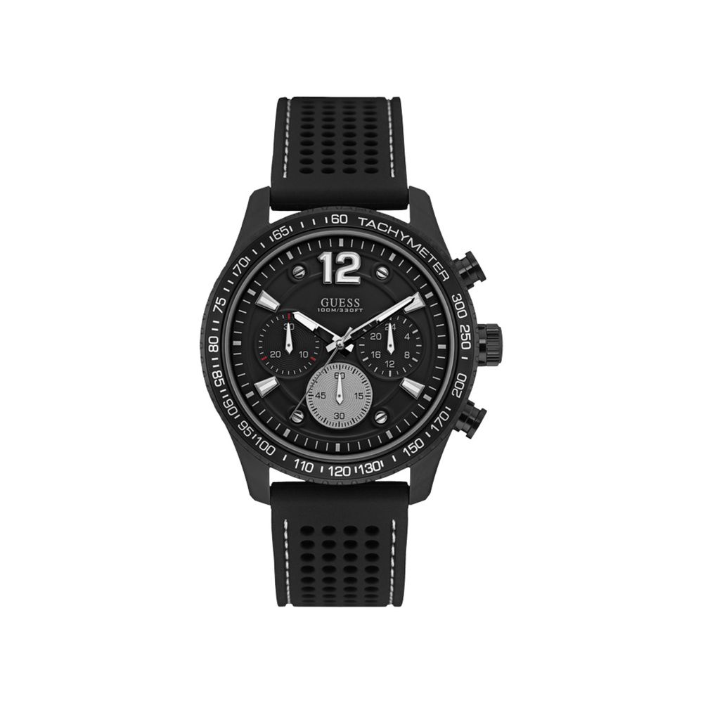 Ceas Guess din silicon negru