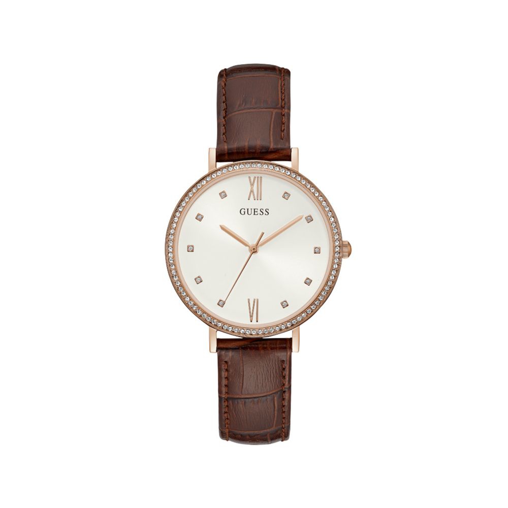 Ceas Guess din piele maro