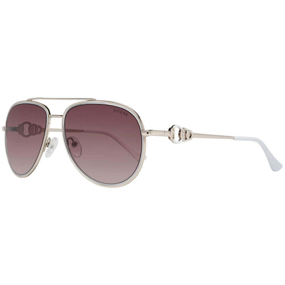 Ochelari de soare Guess din metal auriu