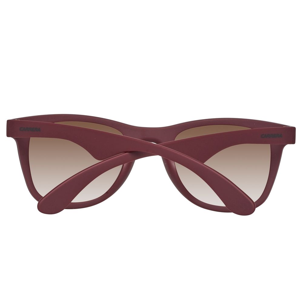 Ochelari de soare Carrera din plastic, culoare vișinie