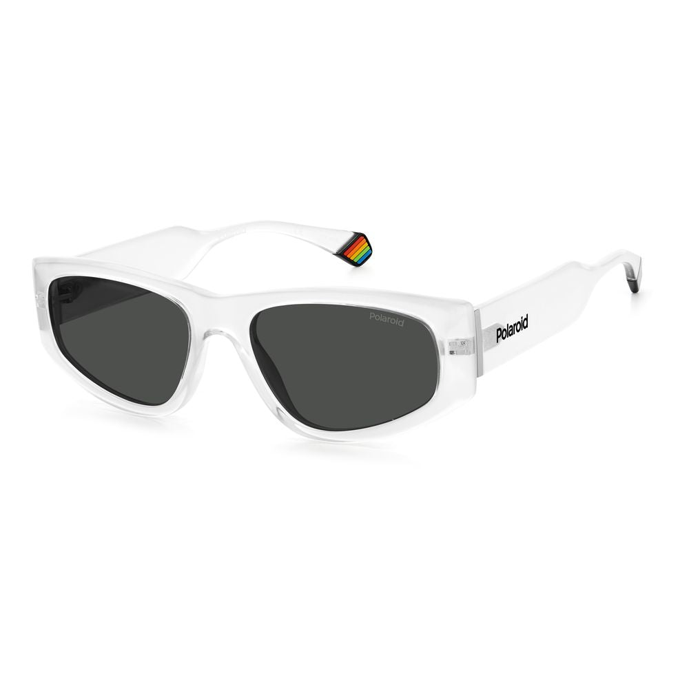 Ochelari de soare Polaroid din plastic transparent