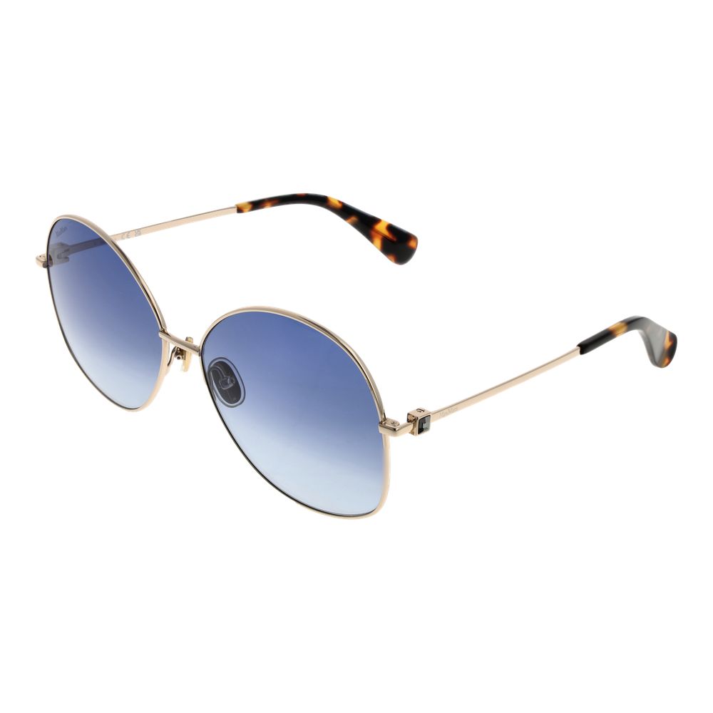 Ochelari de soare Max Mara aurii pentru femei