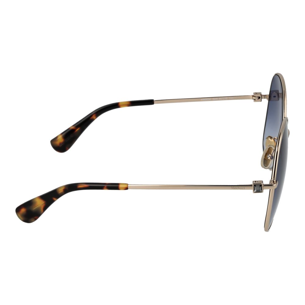 Ochelari de soare Max Mara aurii pentru femei