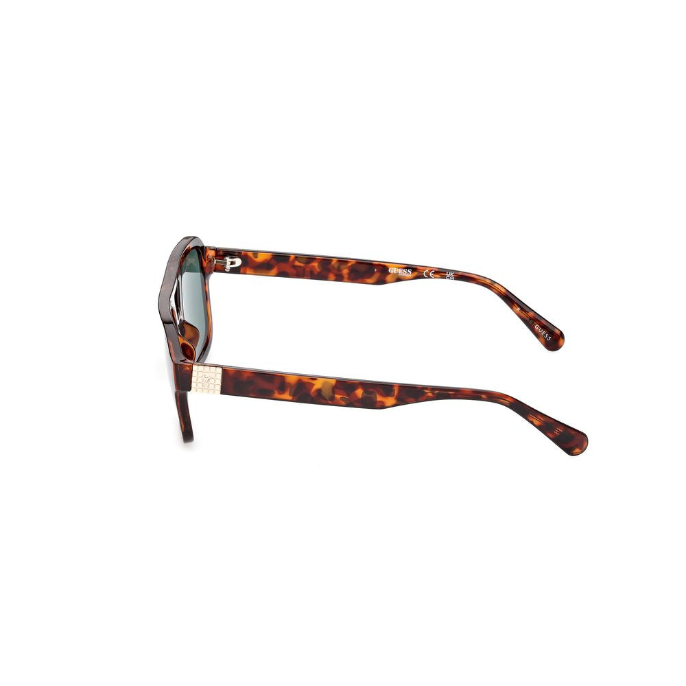 Ochelari de soare Guess maro injectați