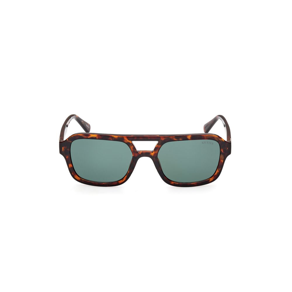 Ochelari de soare Guess maro injectați