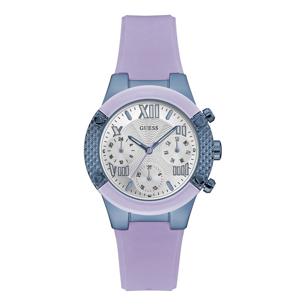Ceas Guess din silicon violet