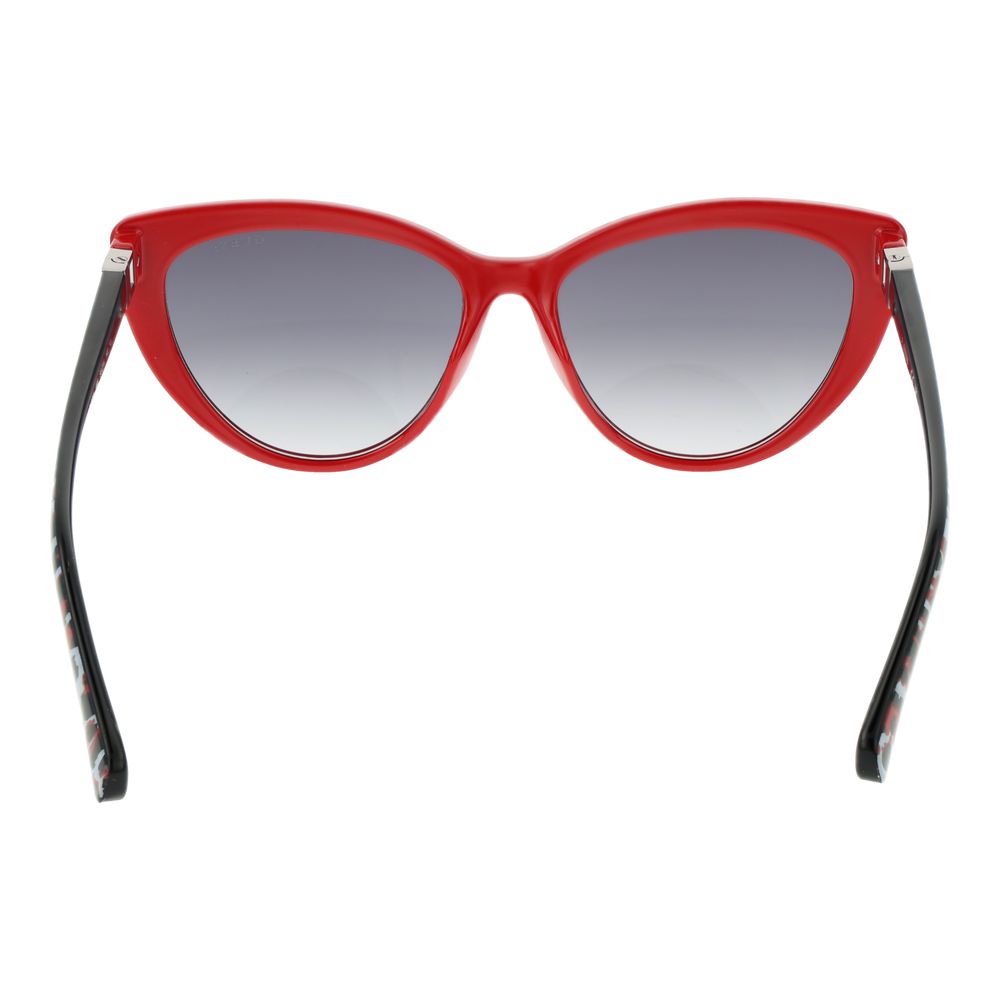 Ochelari de soare Guess roșii pentru femei