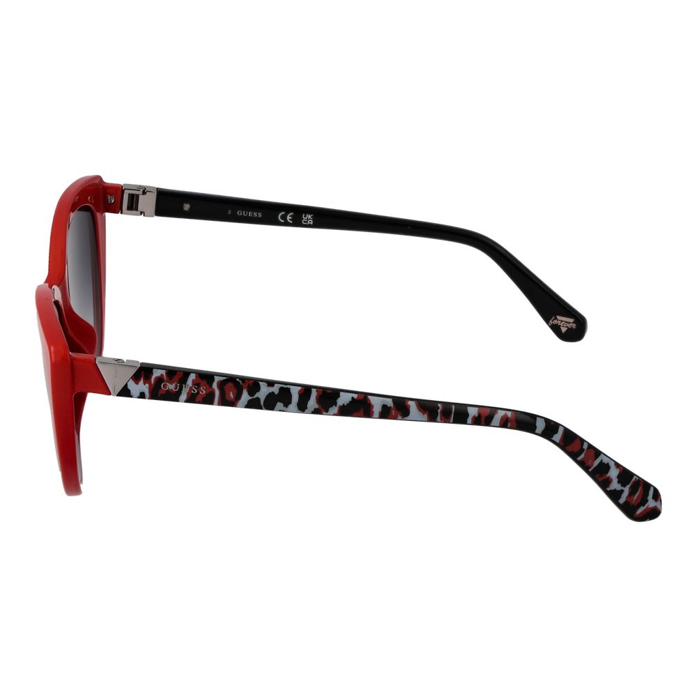 Ochelari de soare Guess roșii pentru femei