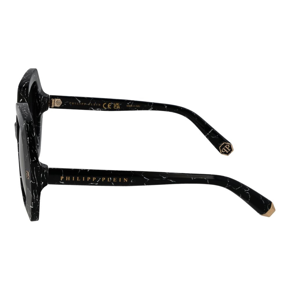 Philipp Plein Schwarze Damen-Sonnenbrille