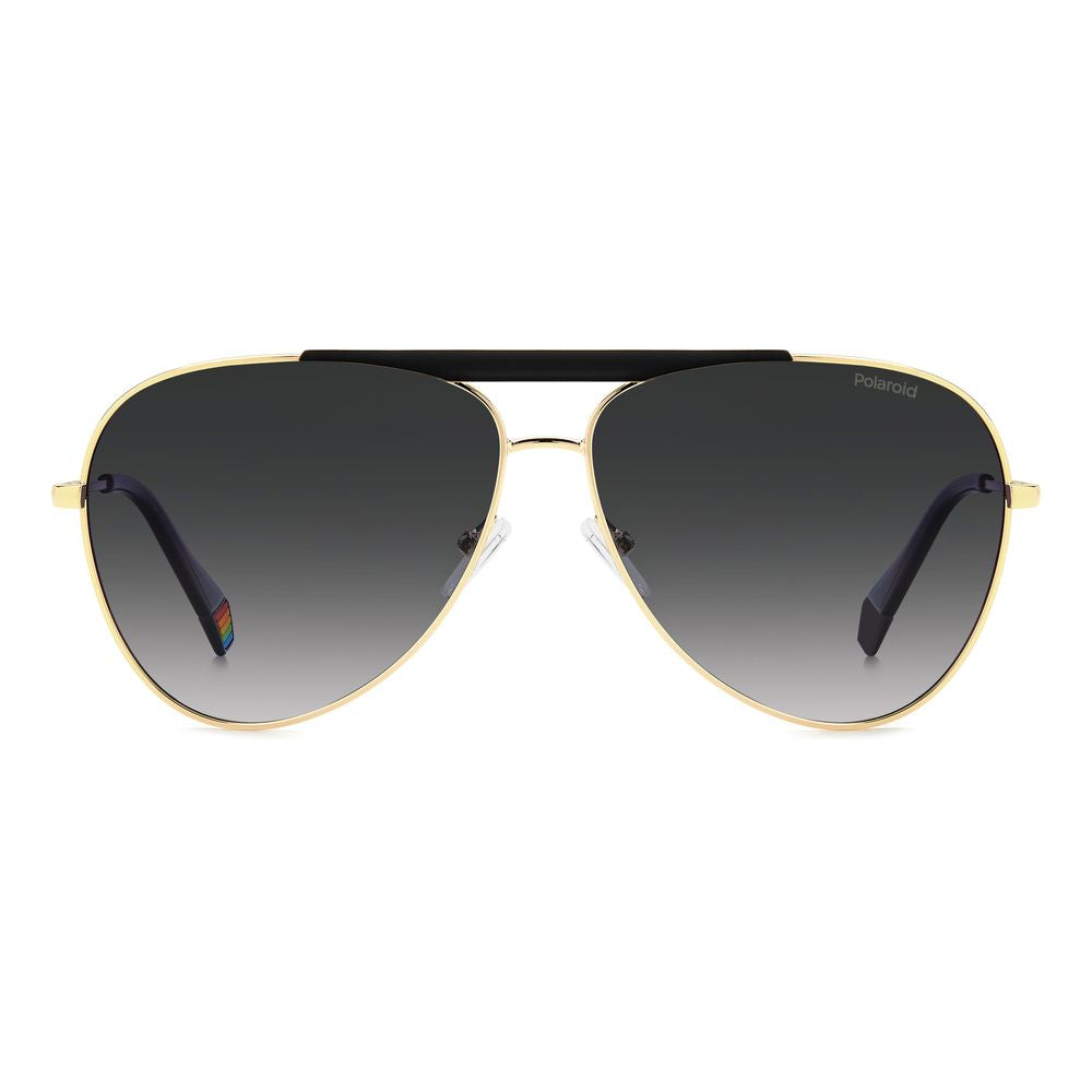 Polaroid Sonnenbrille aus schwarzem Metall