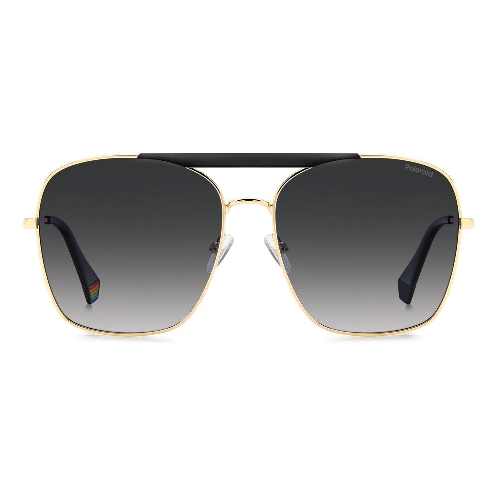 Polaroid Sonnenbrille aus schwarzem Metall