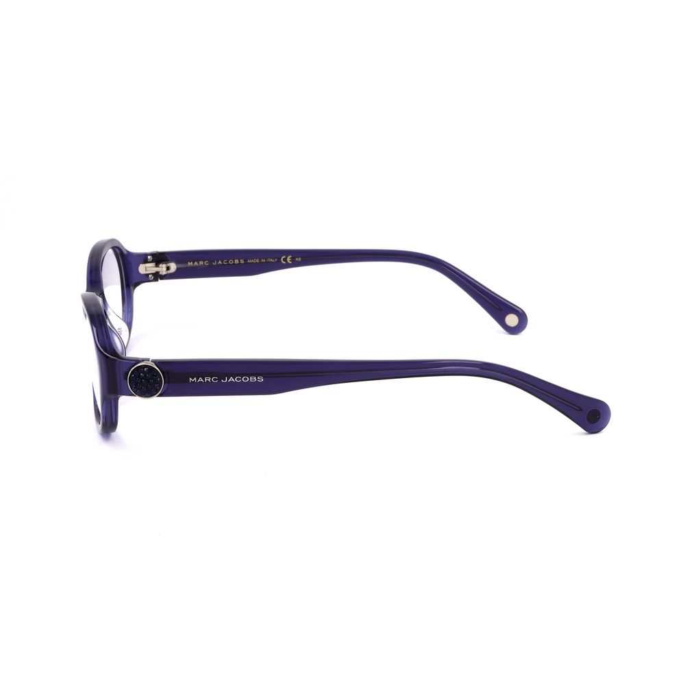 Marc Jacobs – Blaue Brillenfassung aus Kalbshaar