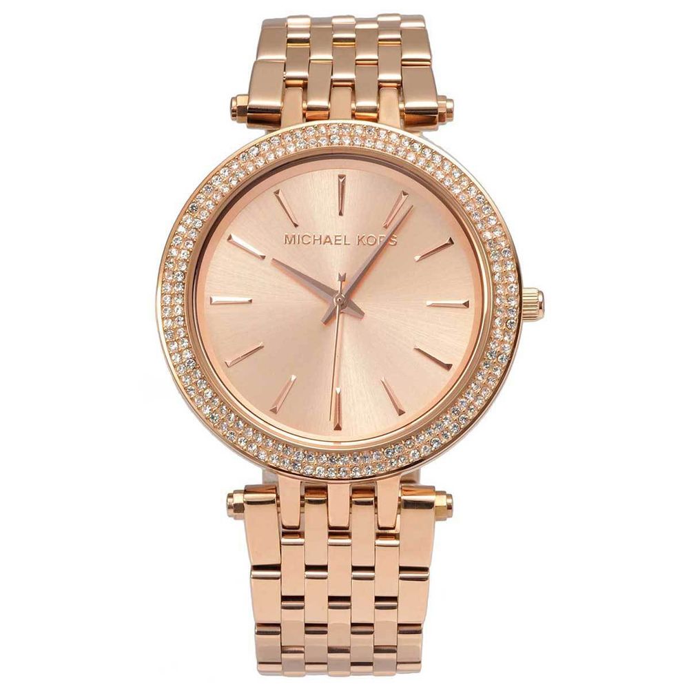 Ceas Michael Kors din oțel roz auriu