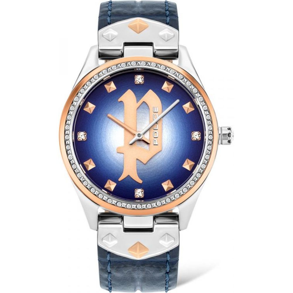 Police – Blaue Lederuhr