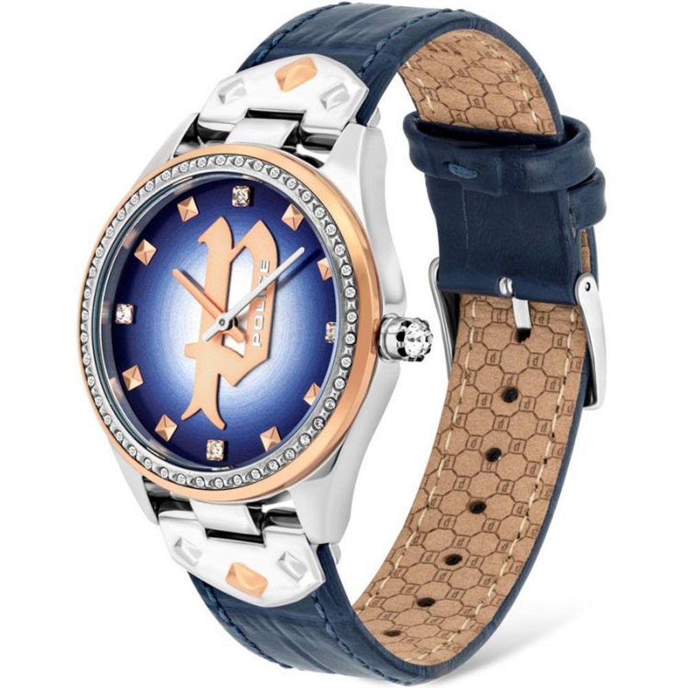 Police – Blaue Lederuhr
