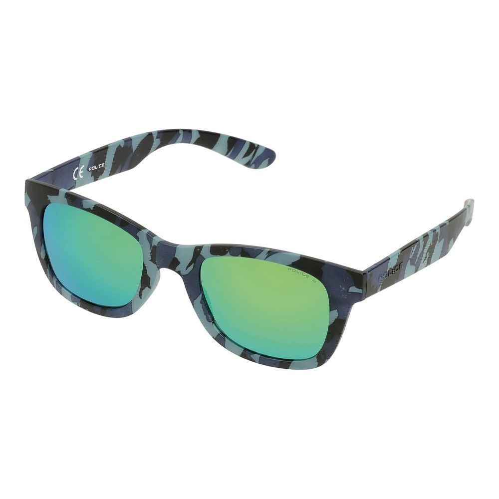 Police – Blaue Sonnenbrille mit Spritzguss