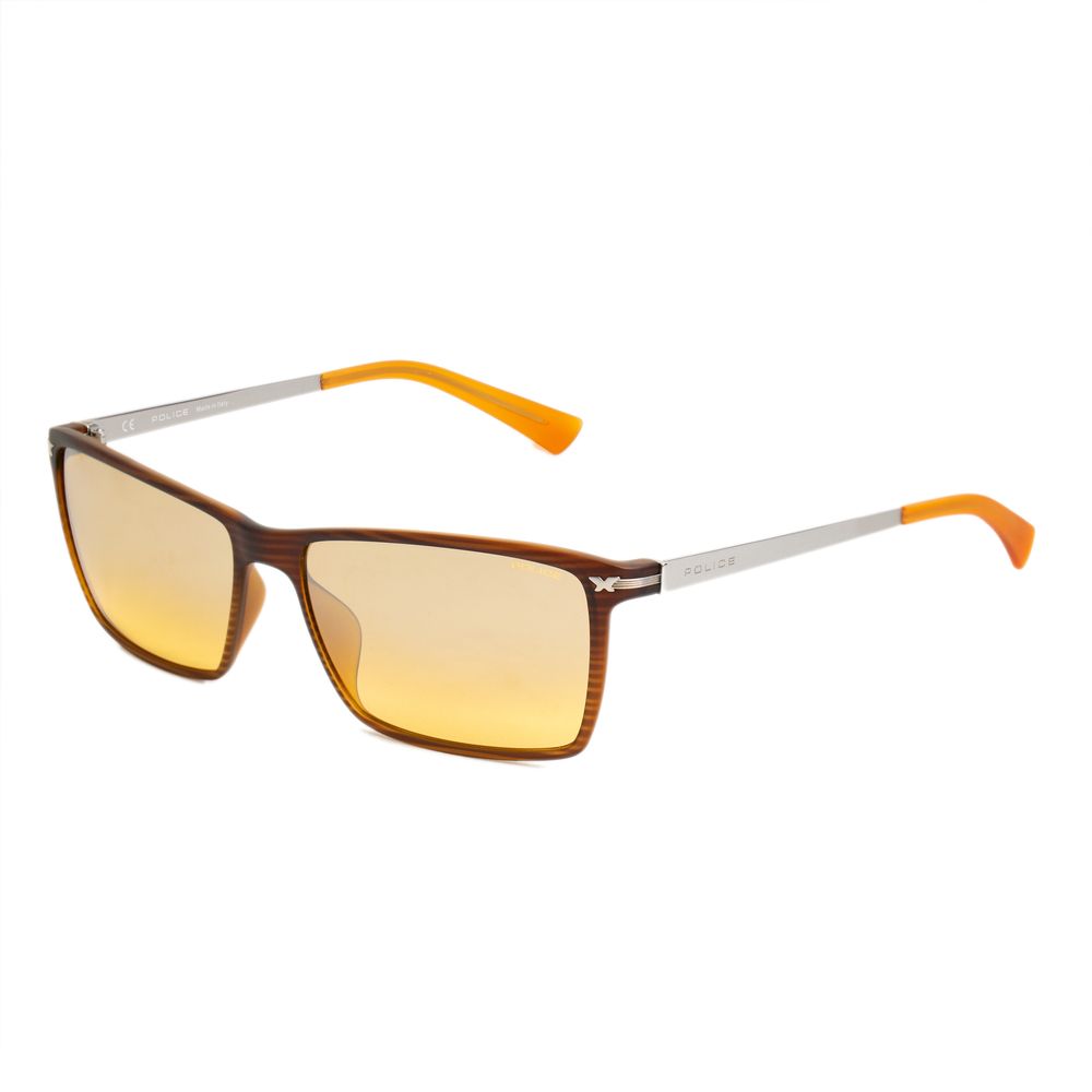 Police – Braune Sonnenbrille mit Spritzguss