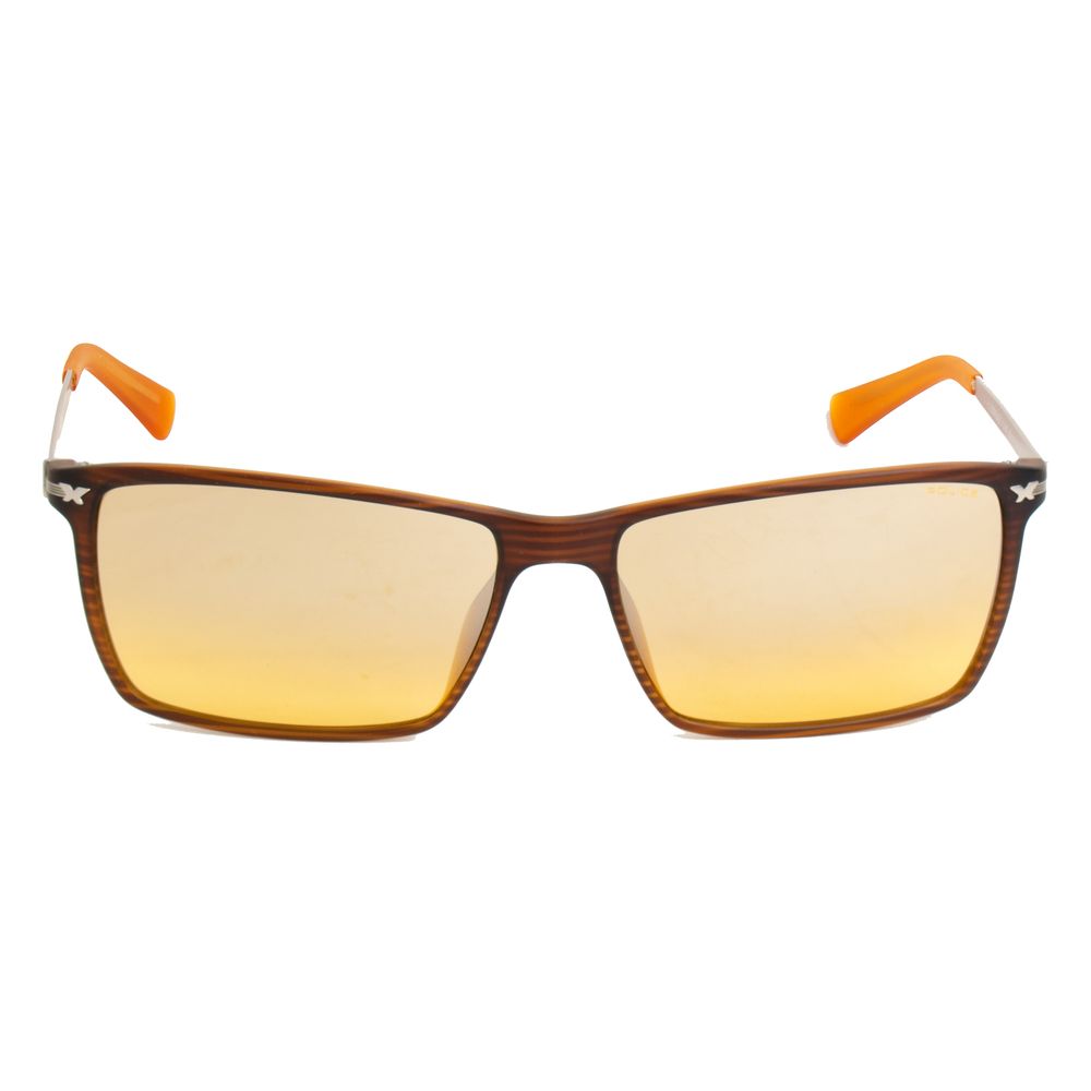 Police – Braune Sonnenbrille mit Spritzguss
