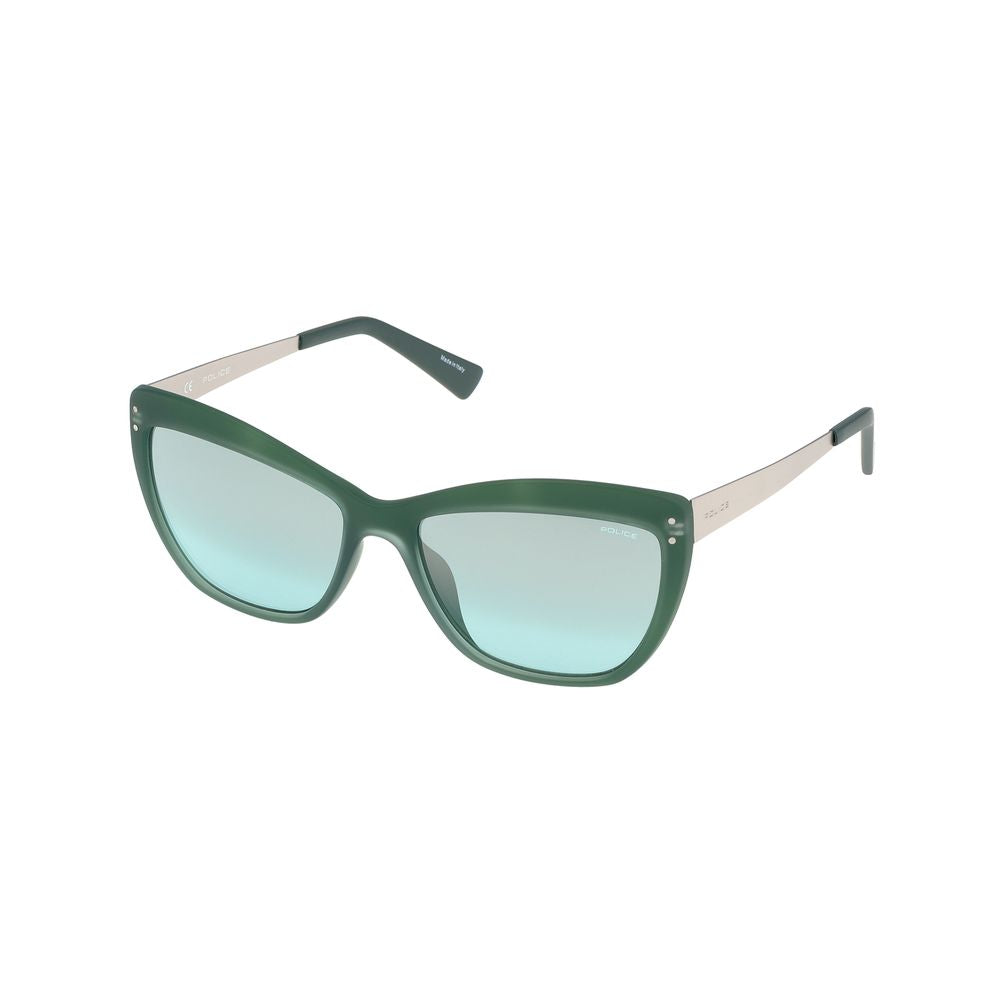 Police – Grüne Sonnenbrille mit Spritzguss