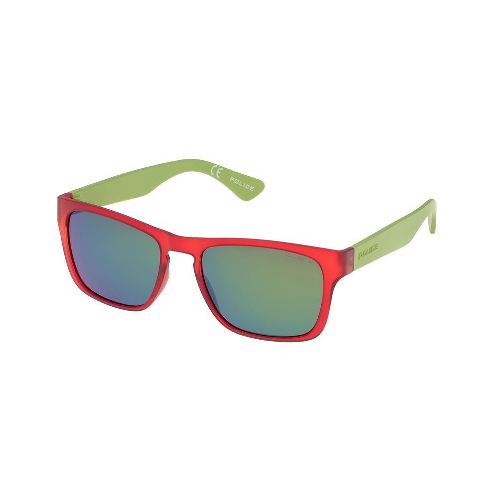 Police – Rote Sonnenbrille mit Spritzguss-Design