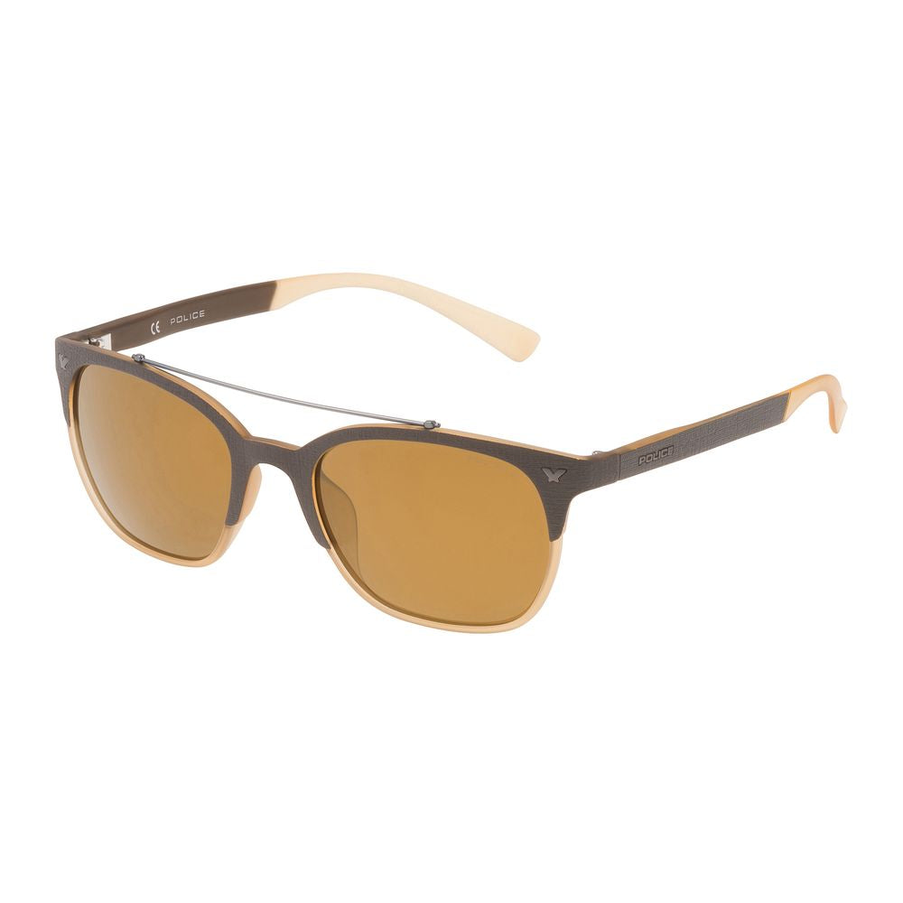Police – Braune Sonnenbrille mit Spritzguss