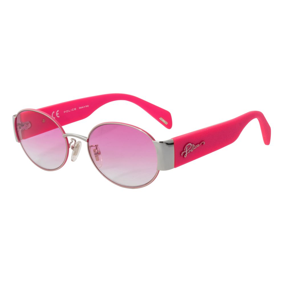 Police Sonnenbrille aus goldenem Metall