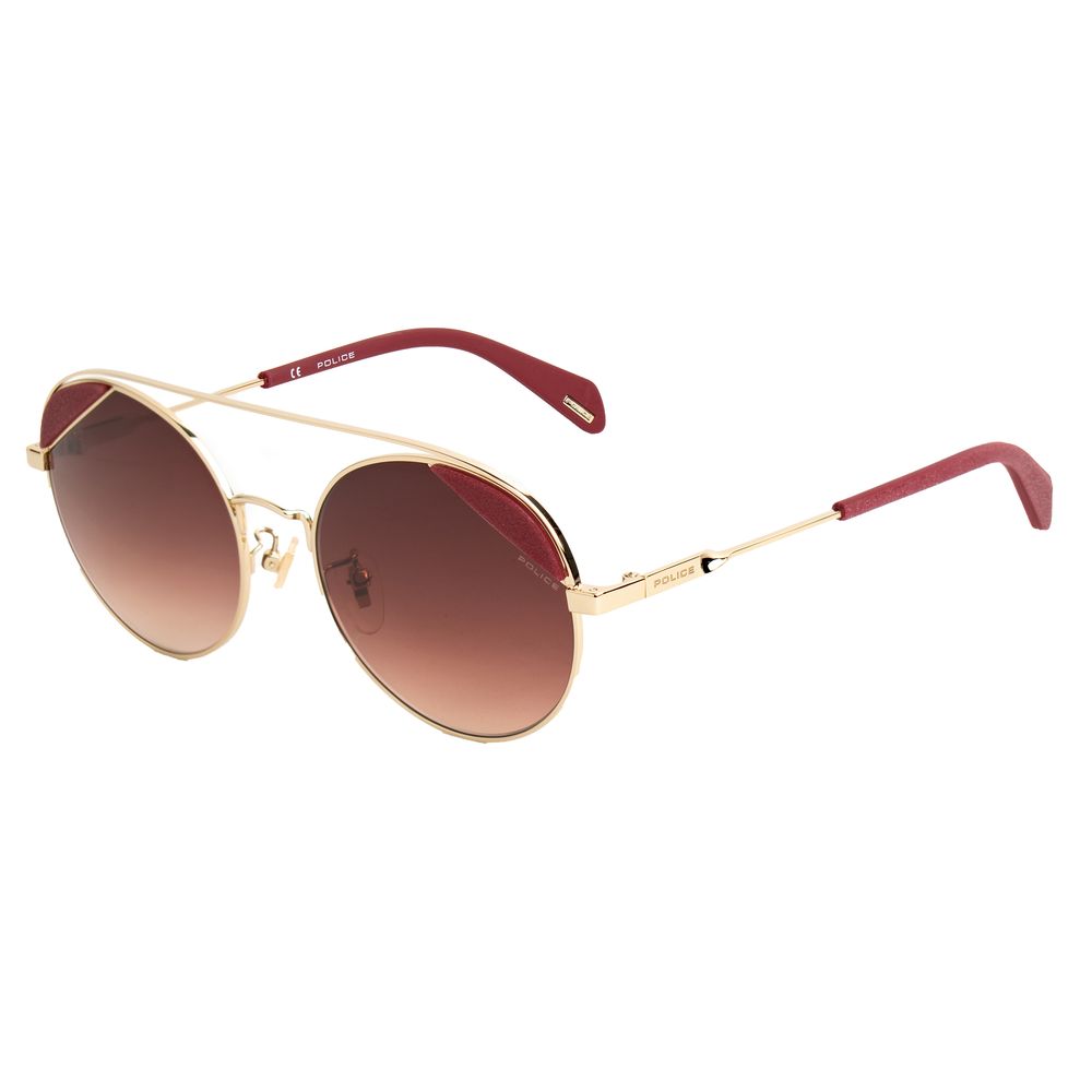 Police Sonnenbrille aus rosa Metall