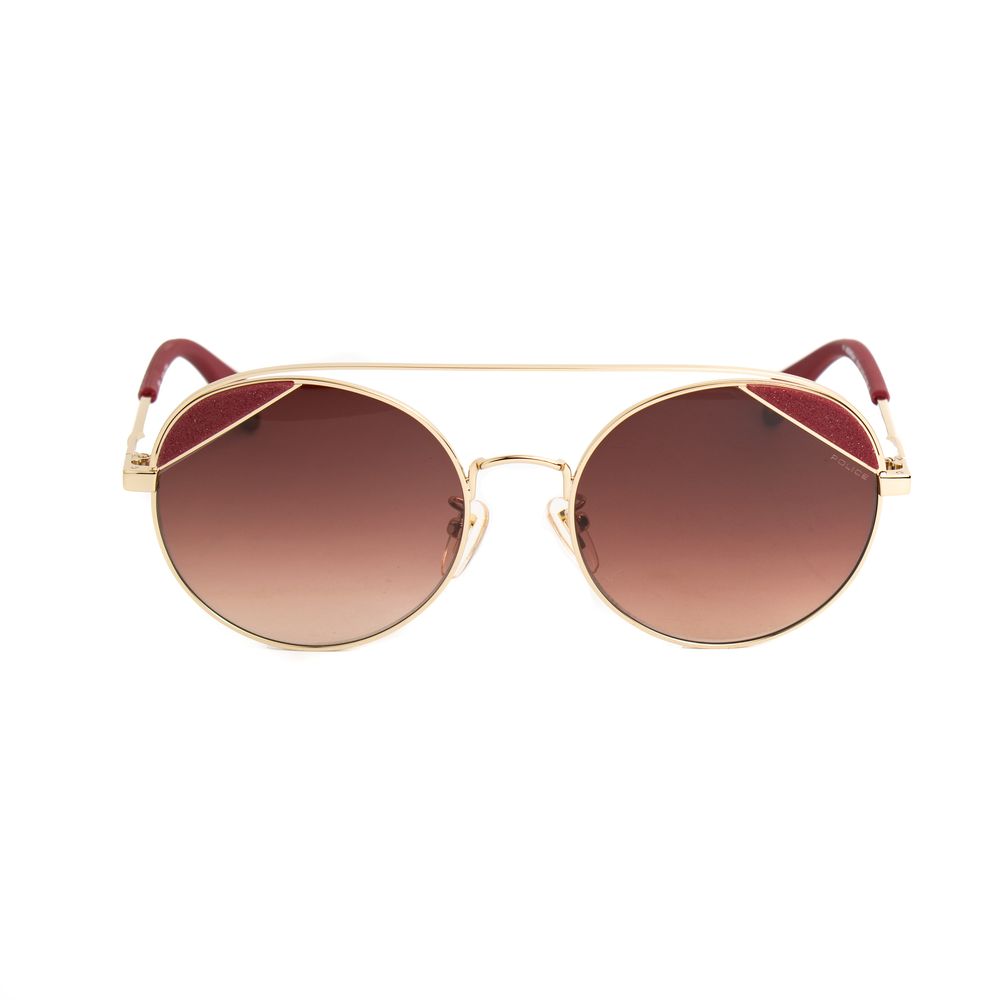 Police Sonnenbrille aus rosa Metall