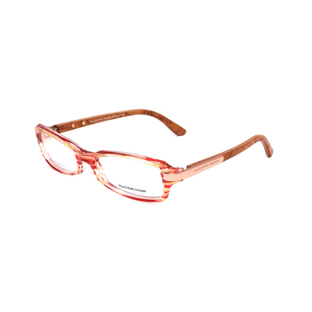 Rote Acetat-Rahmen von Alexander McQueen