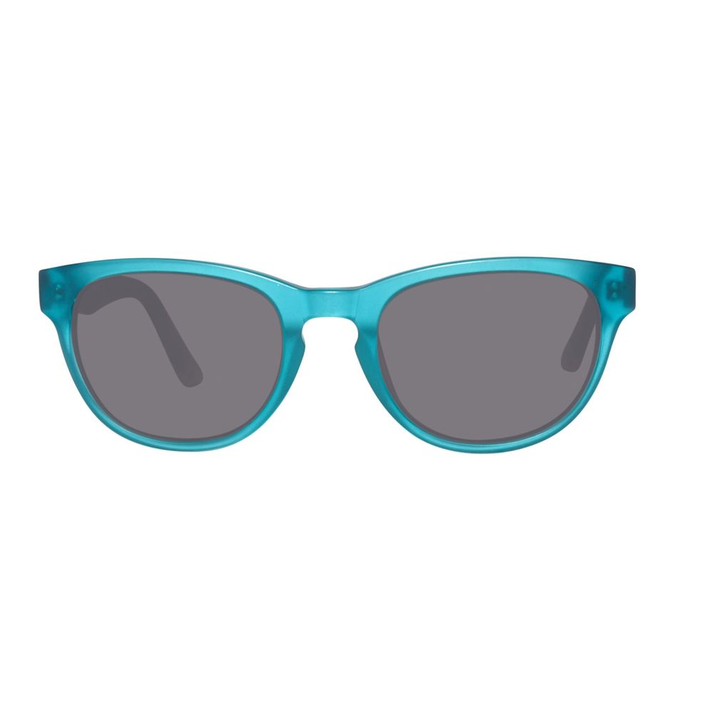 Gant – Türkisfarbene Sonnenbrille aus Kalbshaar