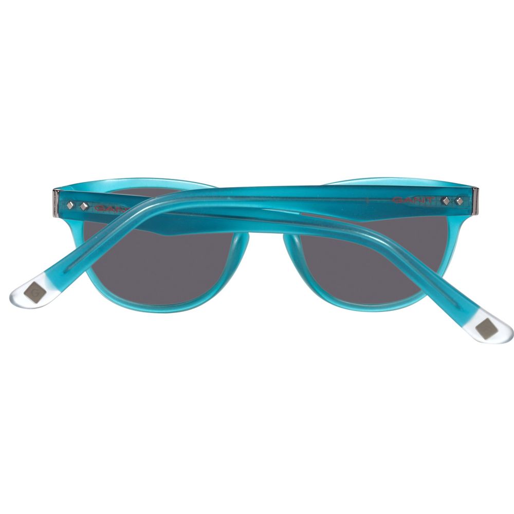 Gant – Türkisfarbene Sonnenbrille aus Kalbshaar