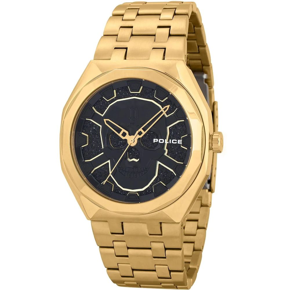 Police – Uhr aus Edelstahl in Gold