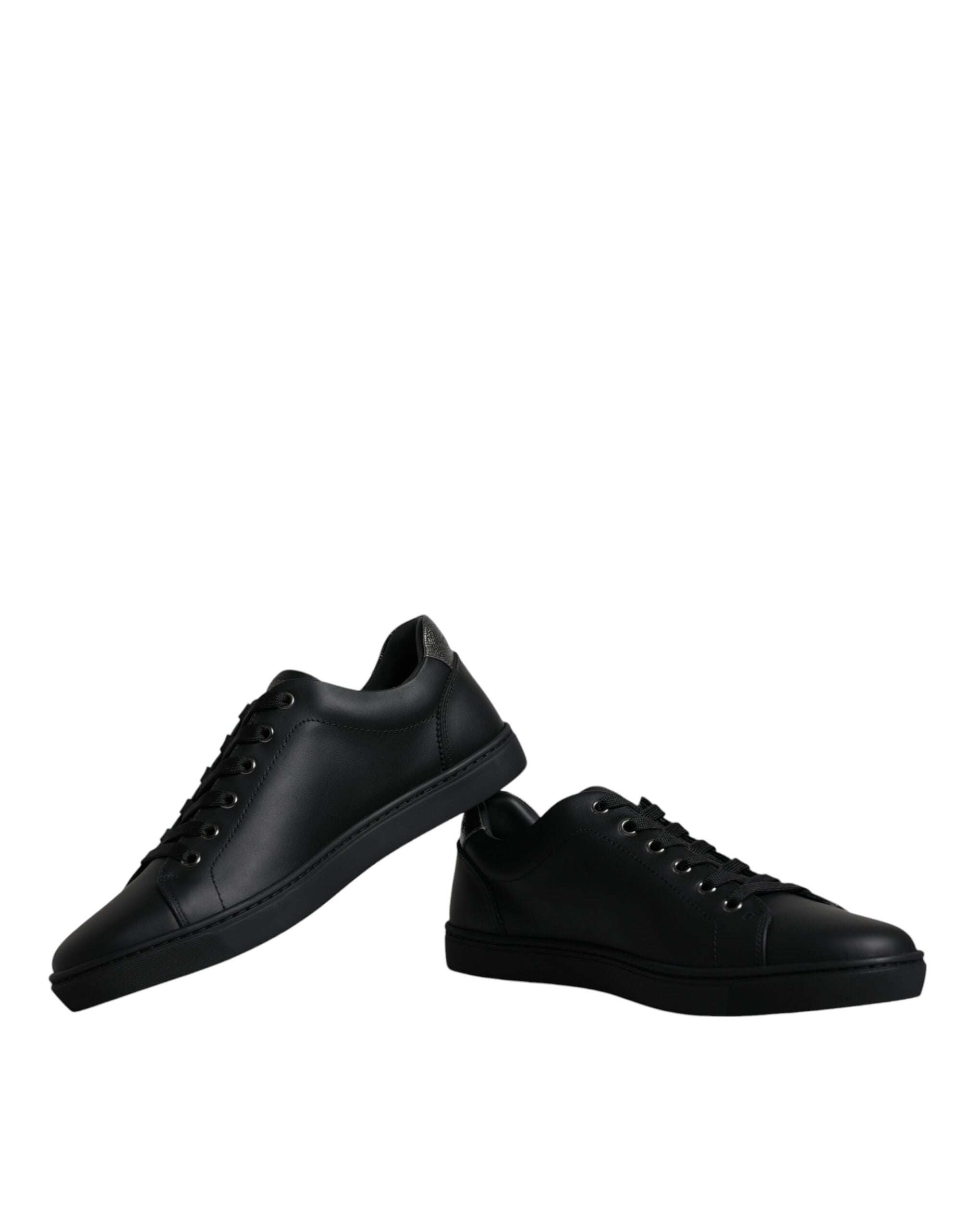 Dolce &amp; Gabbana London Sacred Heart Herren Sneakers in Schwarz