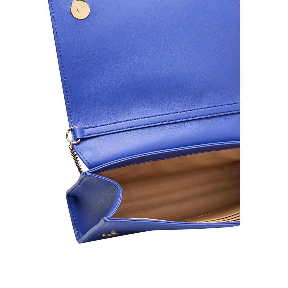 Love Moschino – Blaue Umhängetasche aus Polyethylen für Damen
