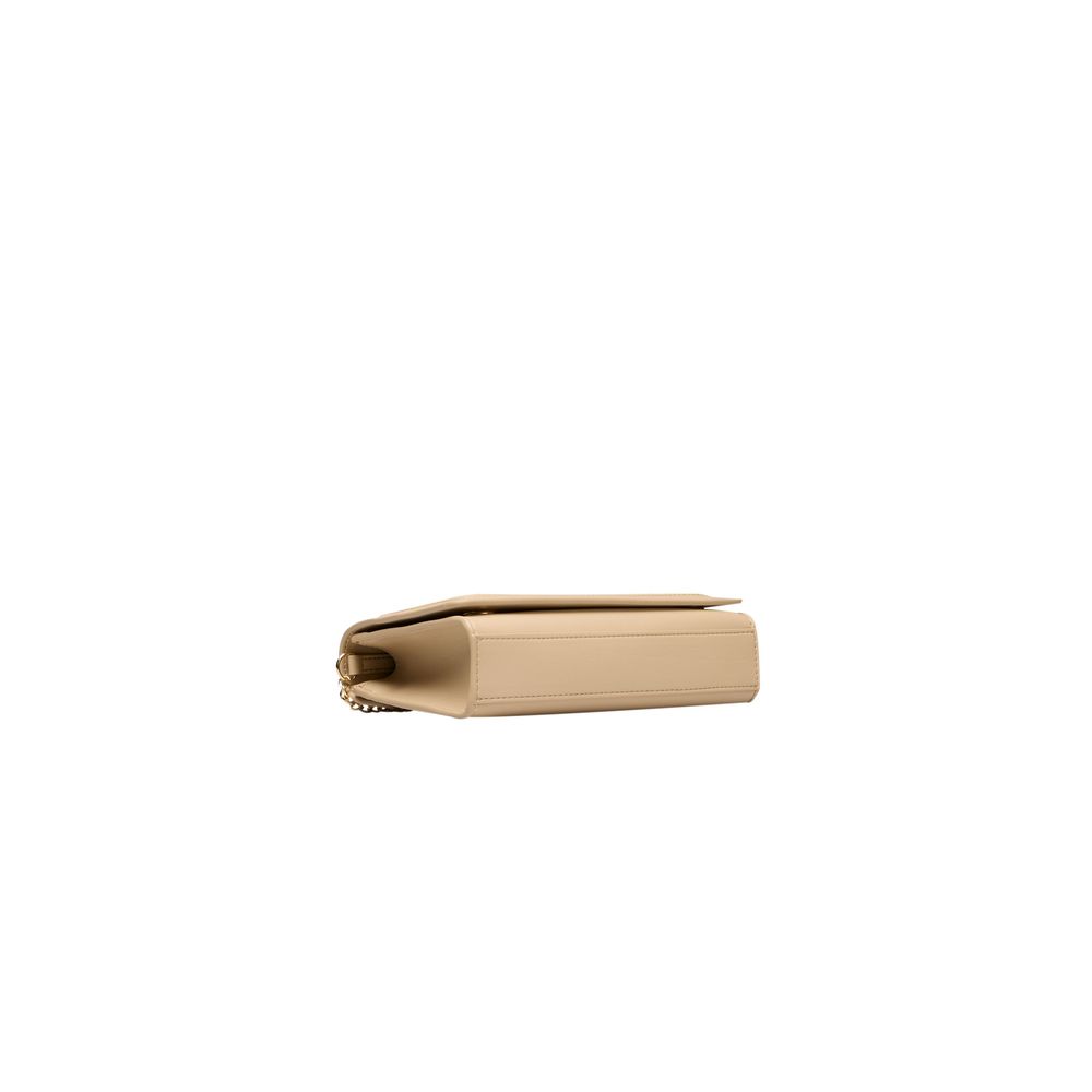 Love Moschino Beige Polyethylen Damen Umhängetasche