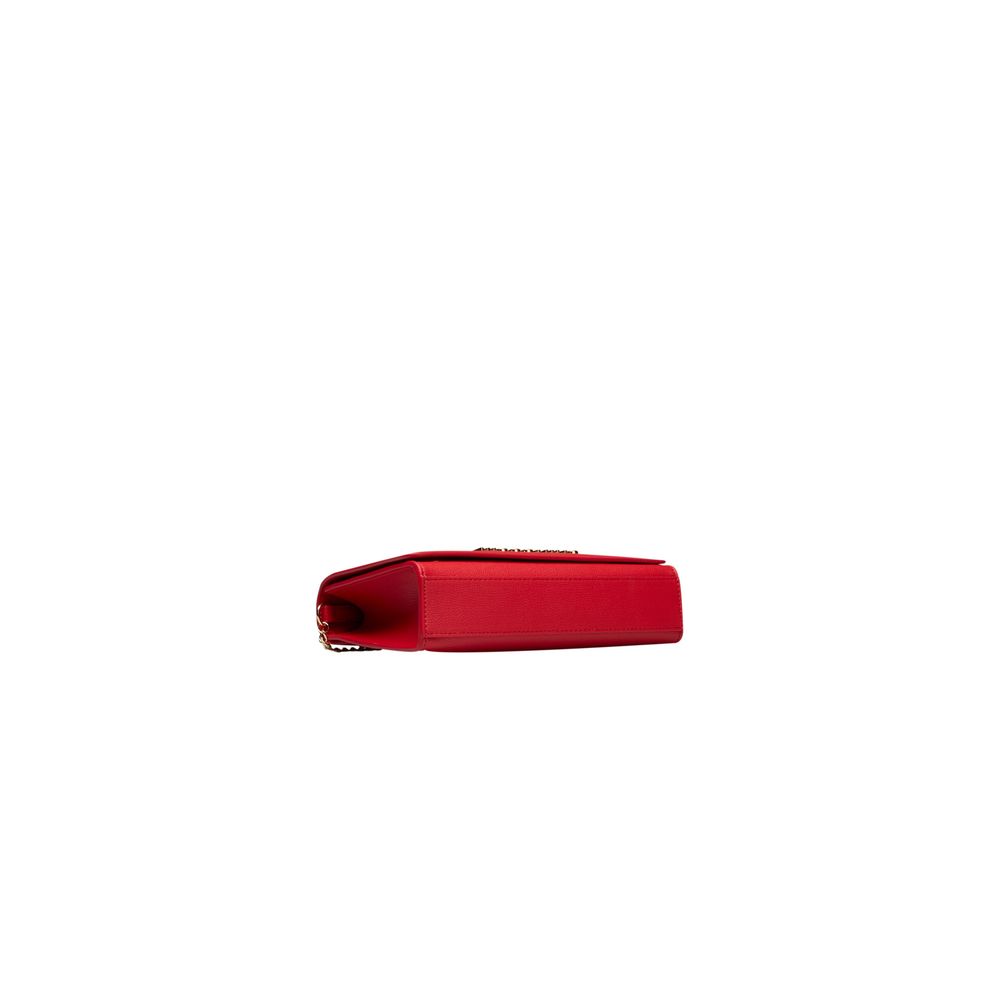 Love Moschino – Rote Umhängetasche aus Polyethylen für Damen