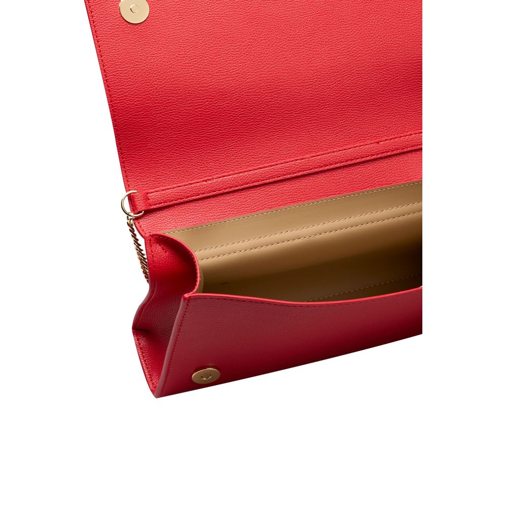 Love Moschino – Rote Umhängetasche aus Polyethylen für Damen