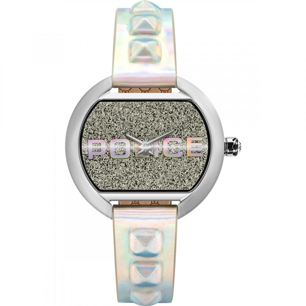Ceas din piele multicolor Police