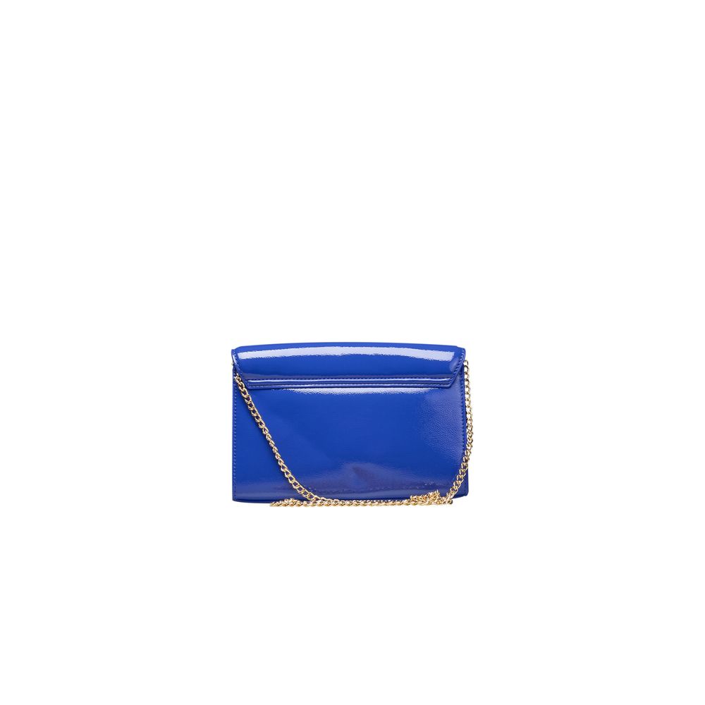 Love Moschino – Blaue Umhängetasche aus Polyethylen für Damen